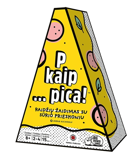 Stalo žaidimas „P kaip... Pica!“