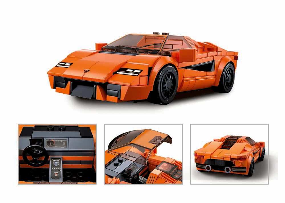 Sluban konstruktorius, Sportinis automobilis, 264 det.