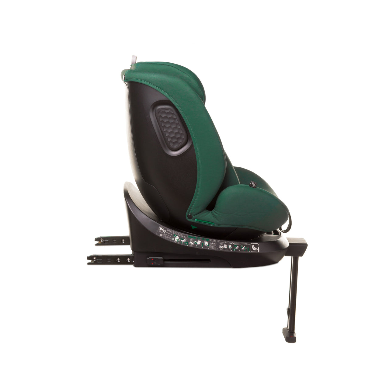4Baby autokėdutė ENZO-FIX 40-150CM žalia I-SIZE