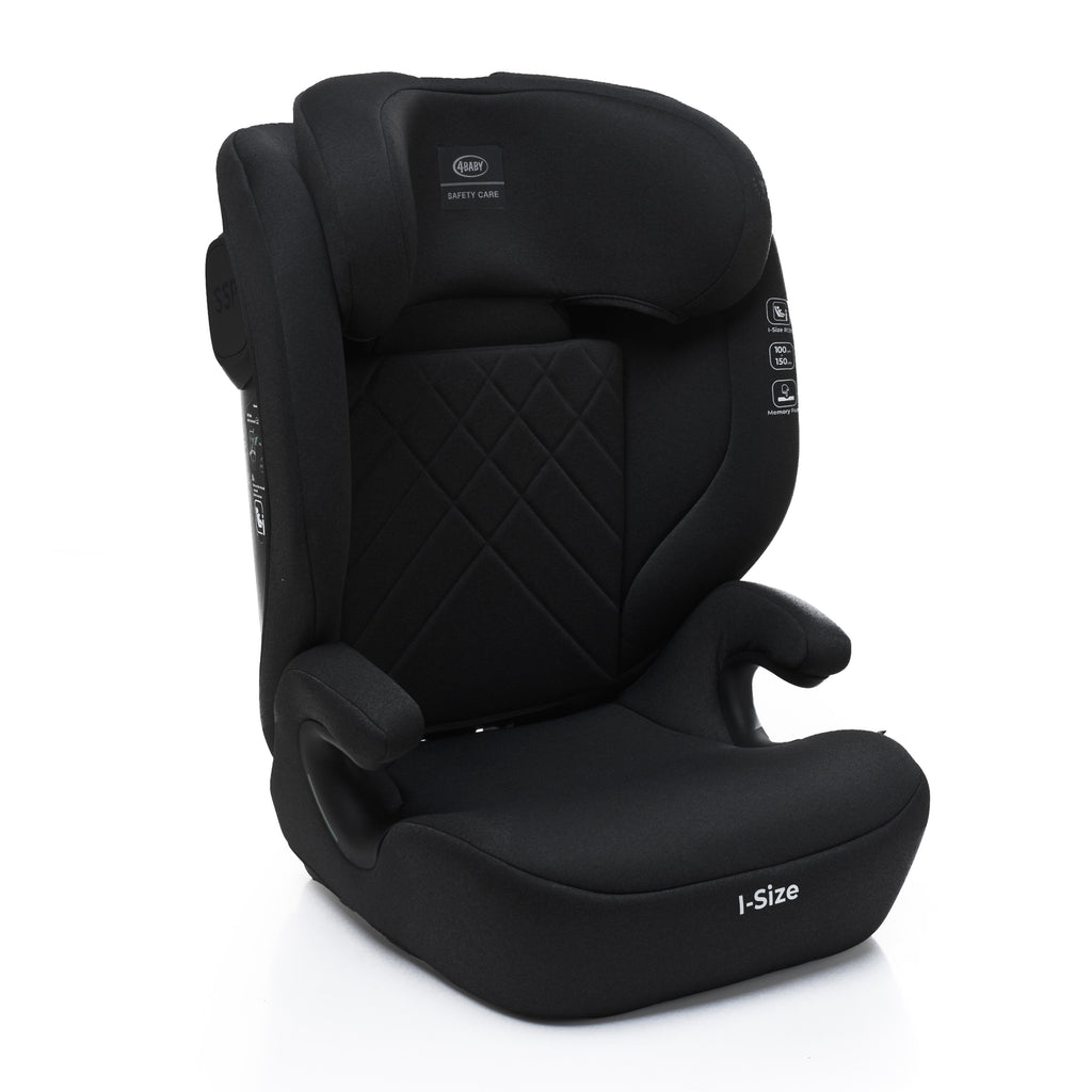 4Baby autokėdutė NERO 100-150CM juoda I-SIZE
