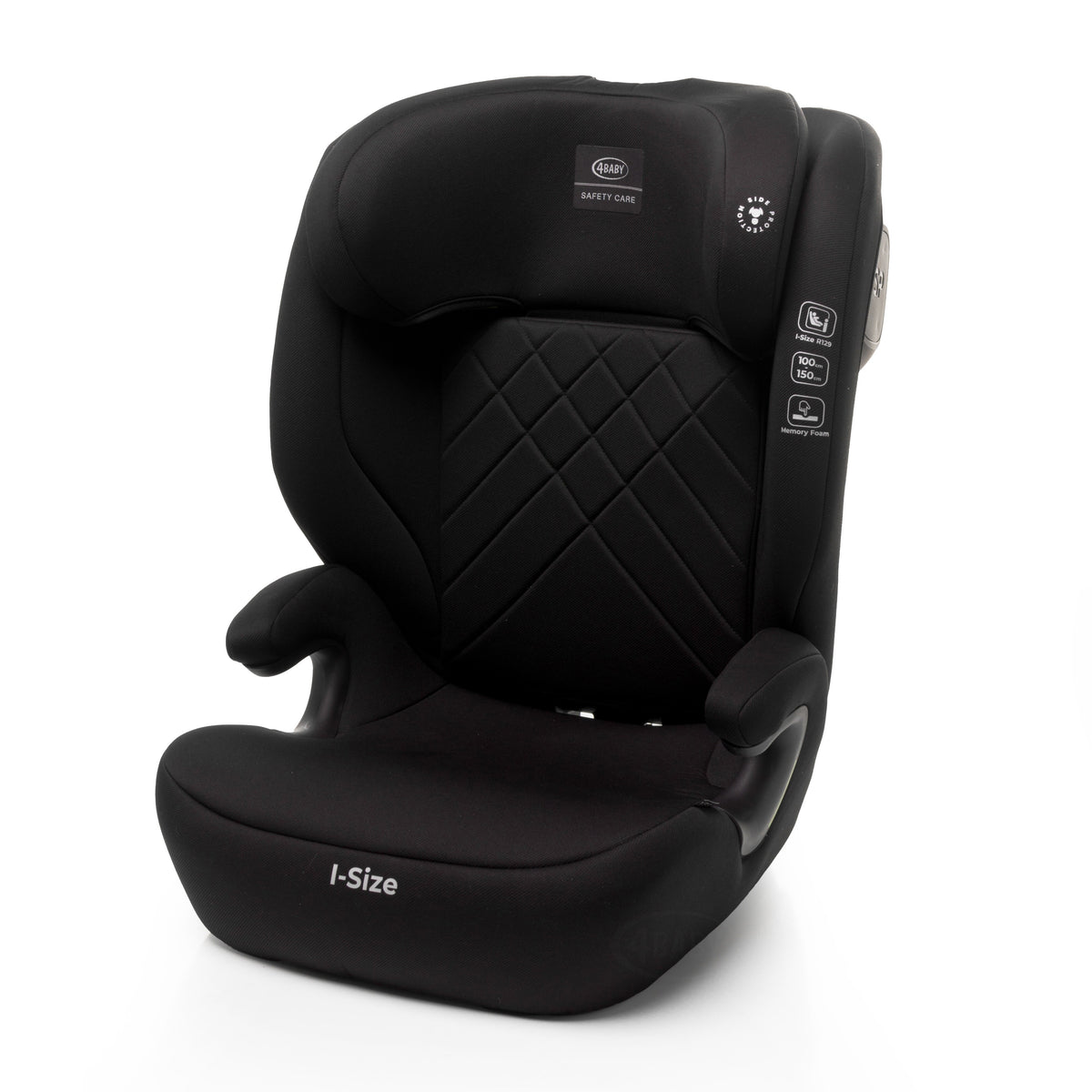 4Baby autokėdutė NERO 100-150CM juoda I-SIZE