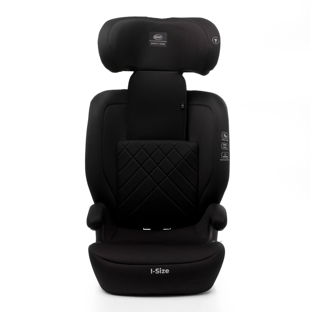 4Baby autokėdutė NERO 100-150CM juoda I-SIZE