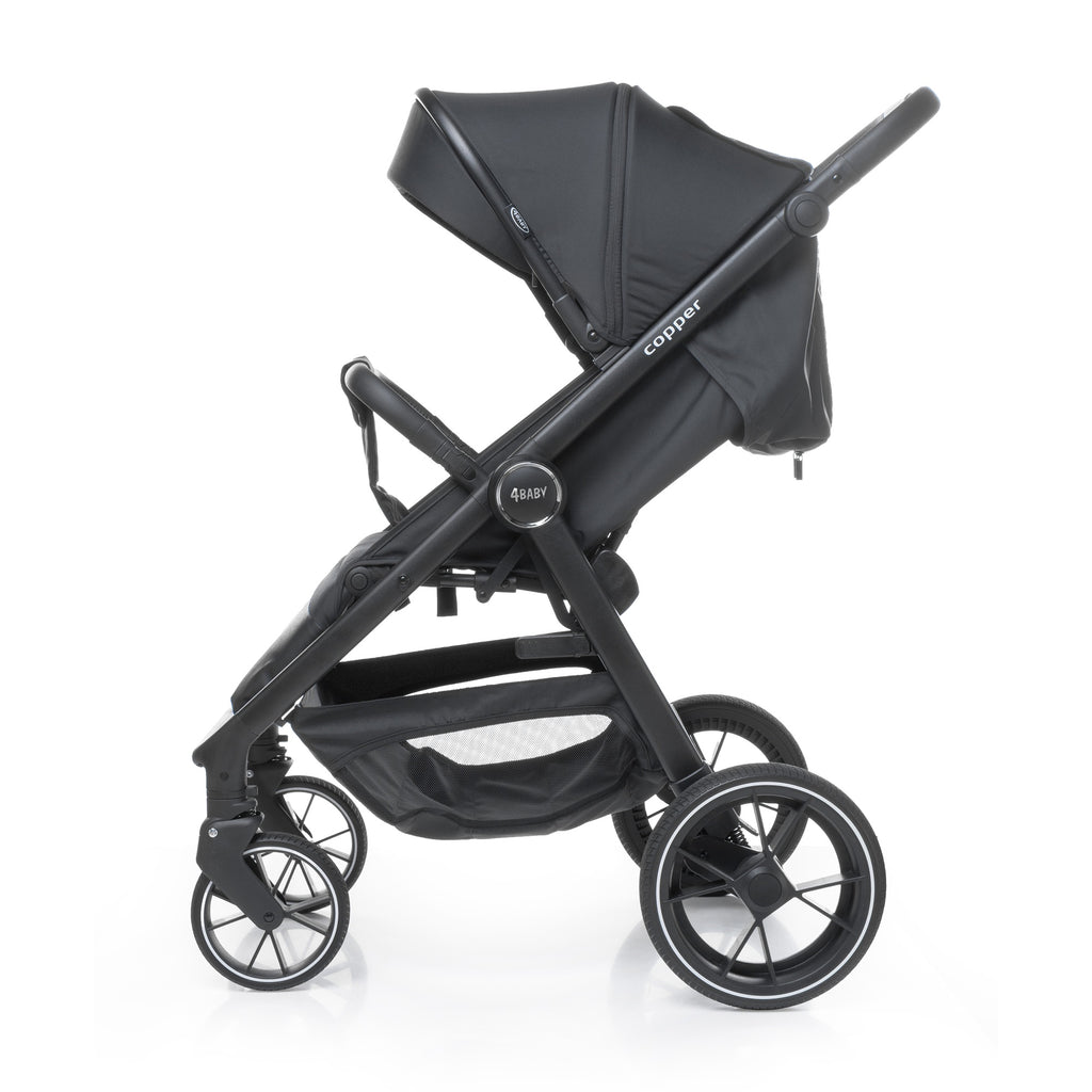 4Baby sportinis vežimėlis COPPER juodas