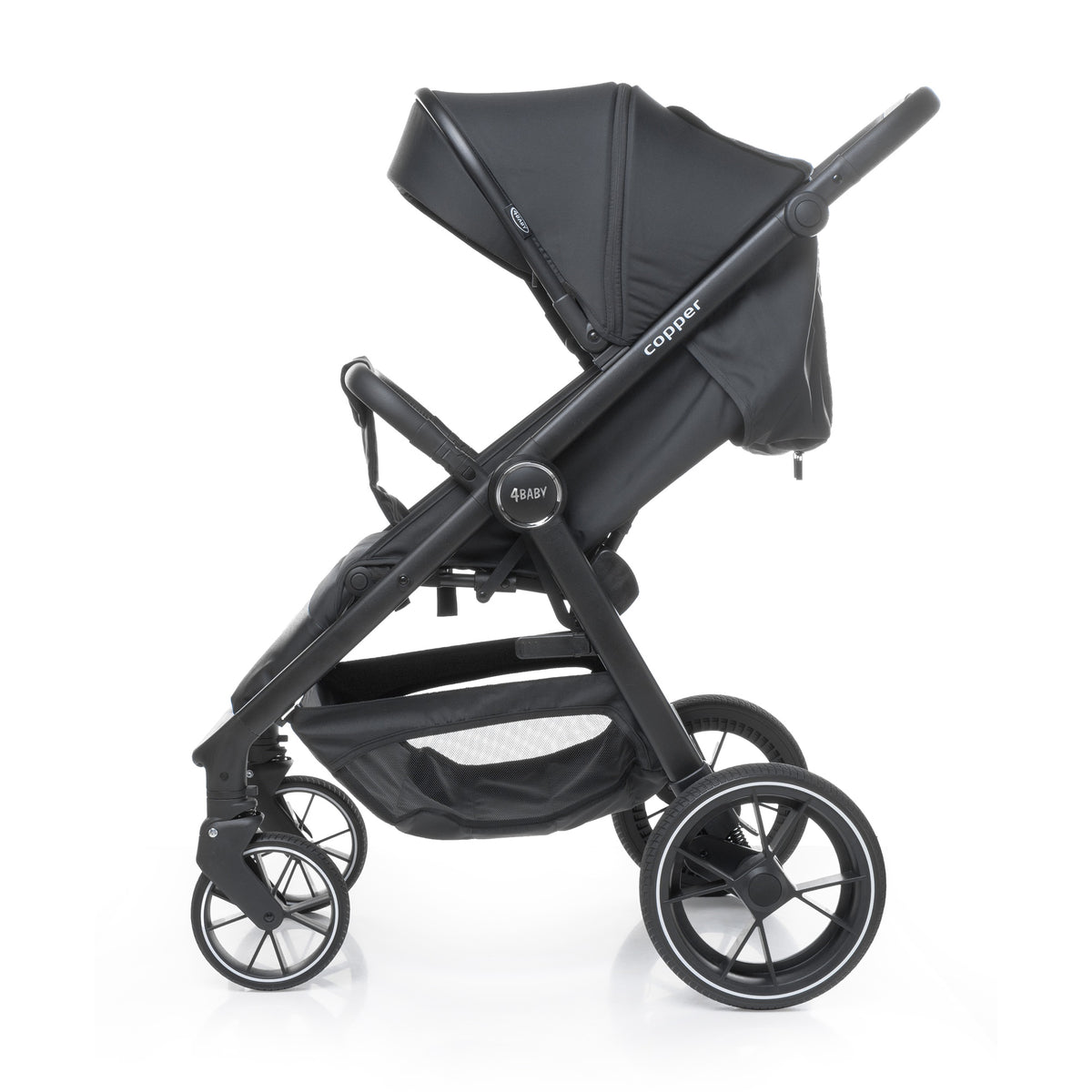 4Baby sportinis vežimėlis COPPER juodas