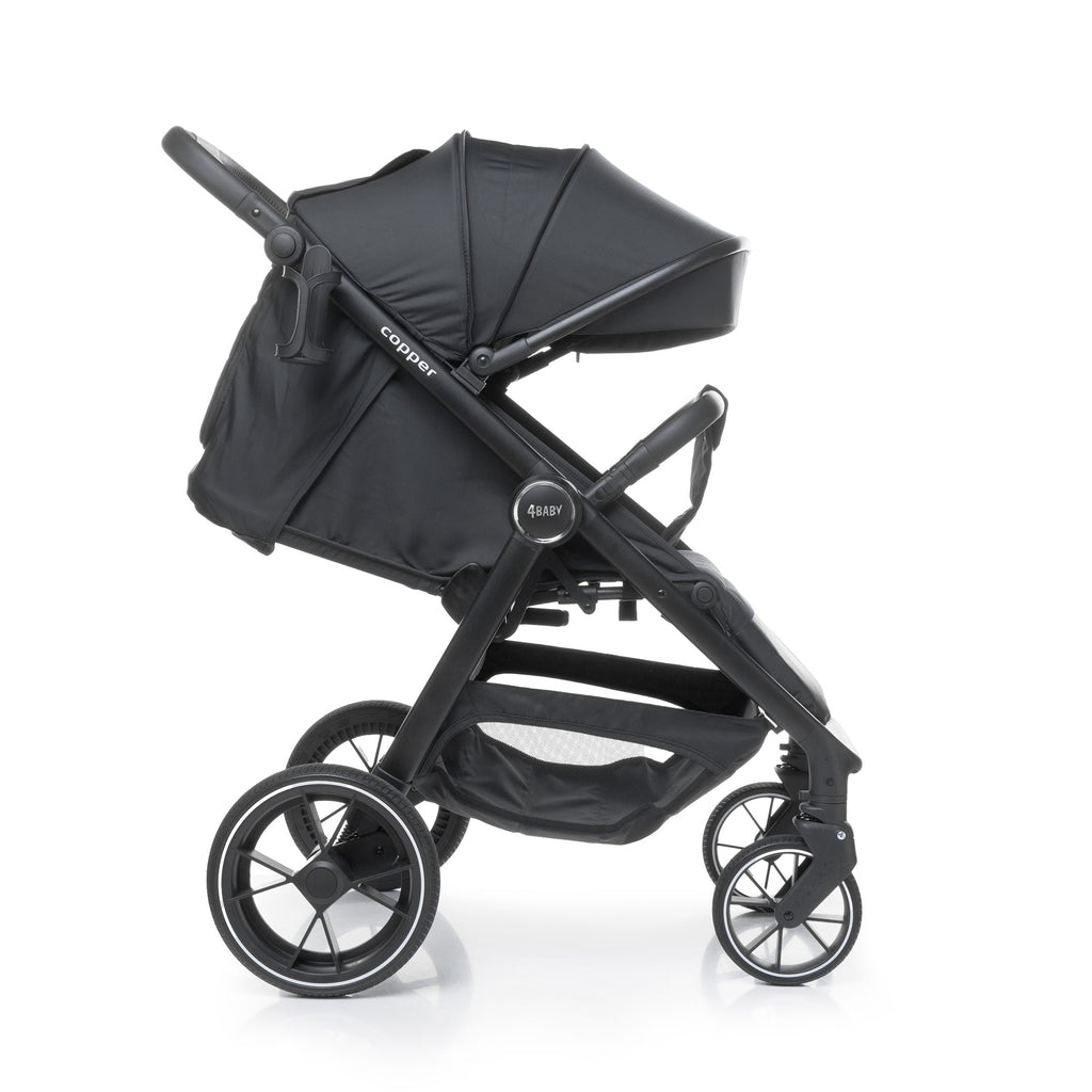 4Baby sportinis vežimėlis COPPER juodas