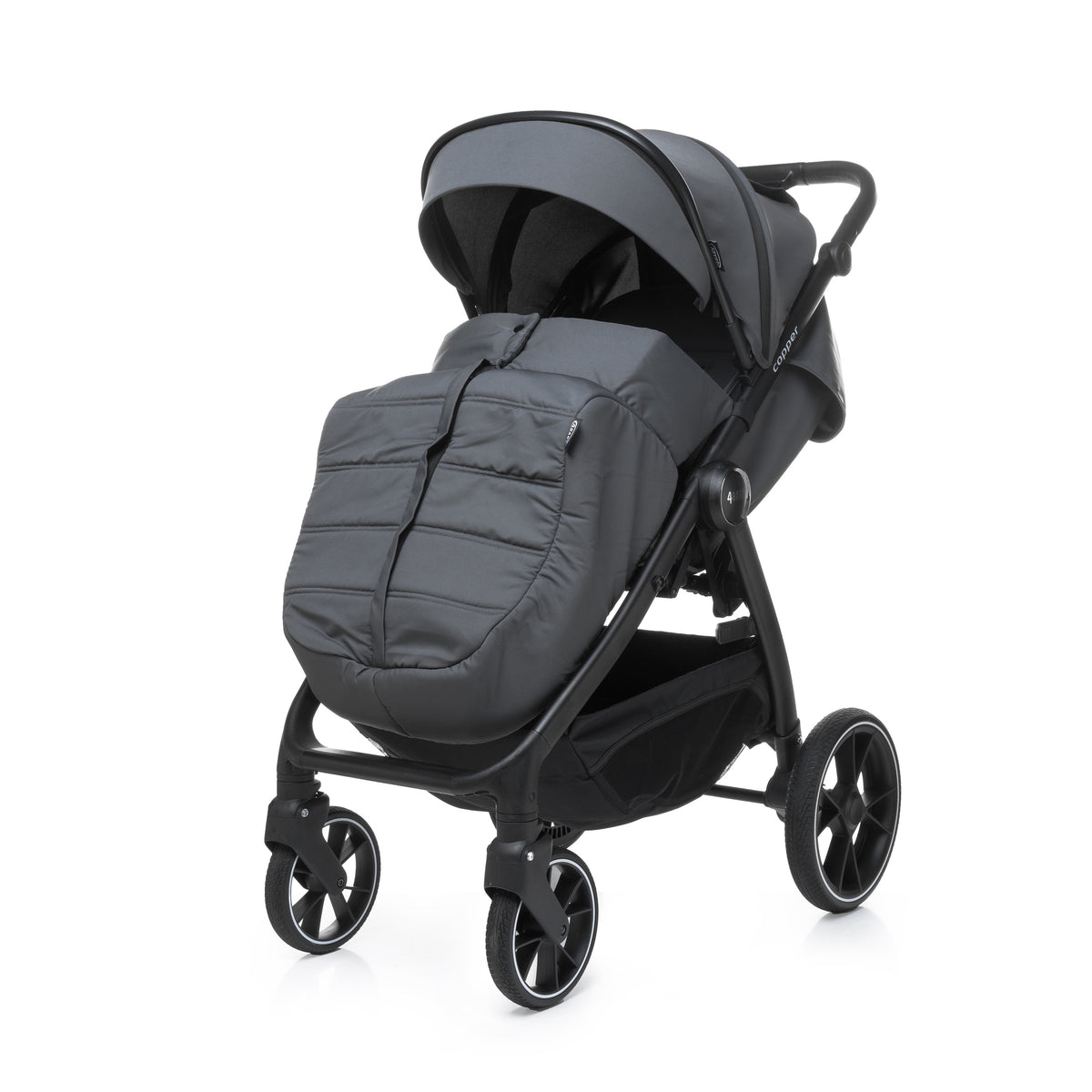 4Baby sportinis vežimėlis COPPER pilkas