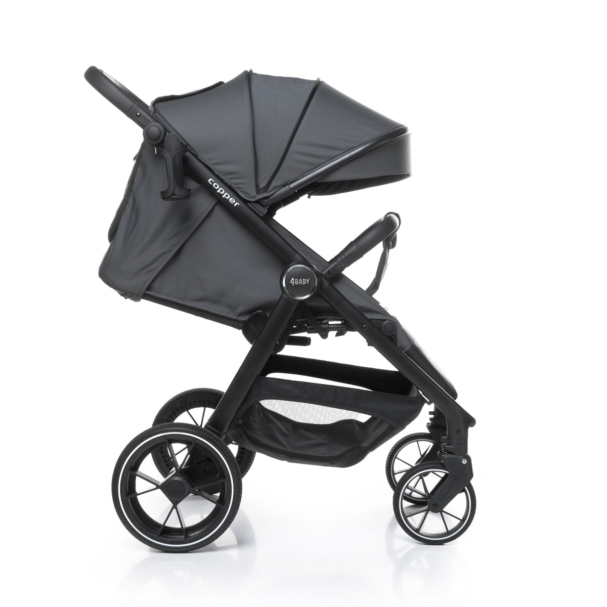 4Baby sportinis vežimėlis COPPER pilkas