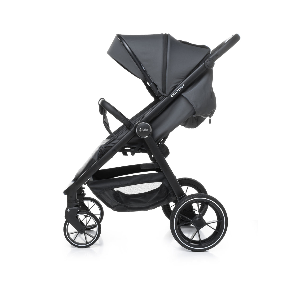 4Baby sportinis vežimėlis COPPER pilkas