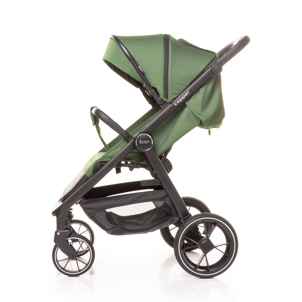 4Baby sportinis vežimėlis COPPER žalias