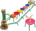 Medinis konstruktorius Bounce Marble Run 7 kaskados
