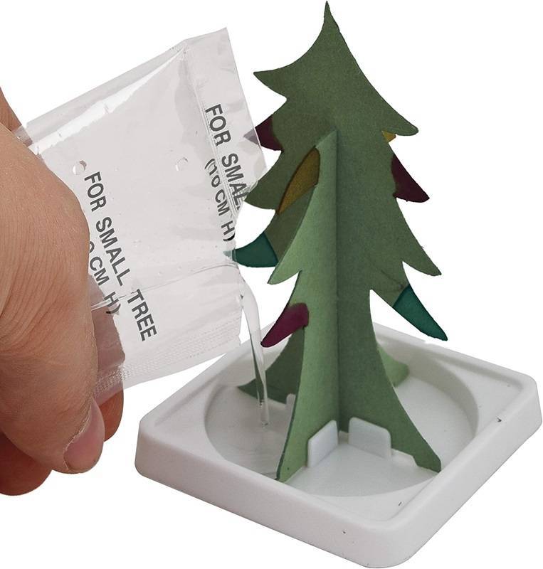 Kristalų auginimas Medis 10 cm Eksperimentų rinkinys