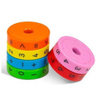 6 Magnetiniai matematikos žiedai