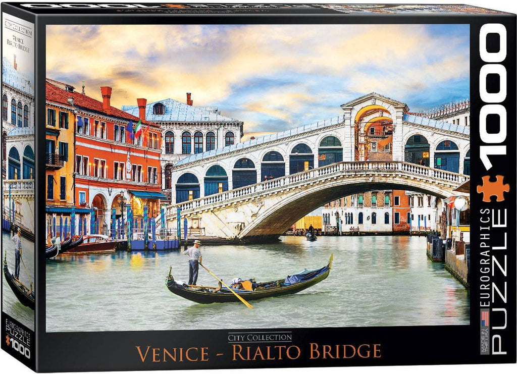 Dėlionė "Venecija - Rialto tiltas" 1000d.