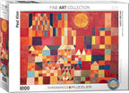 Dėlionė "Pilis ir saulė" Paul Klee 1000d.