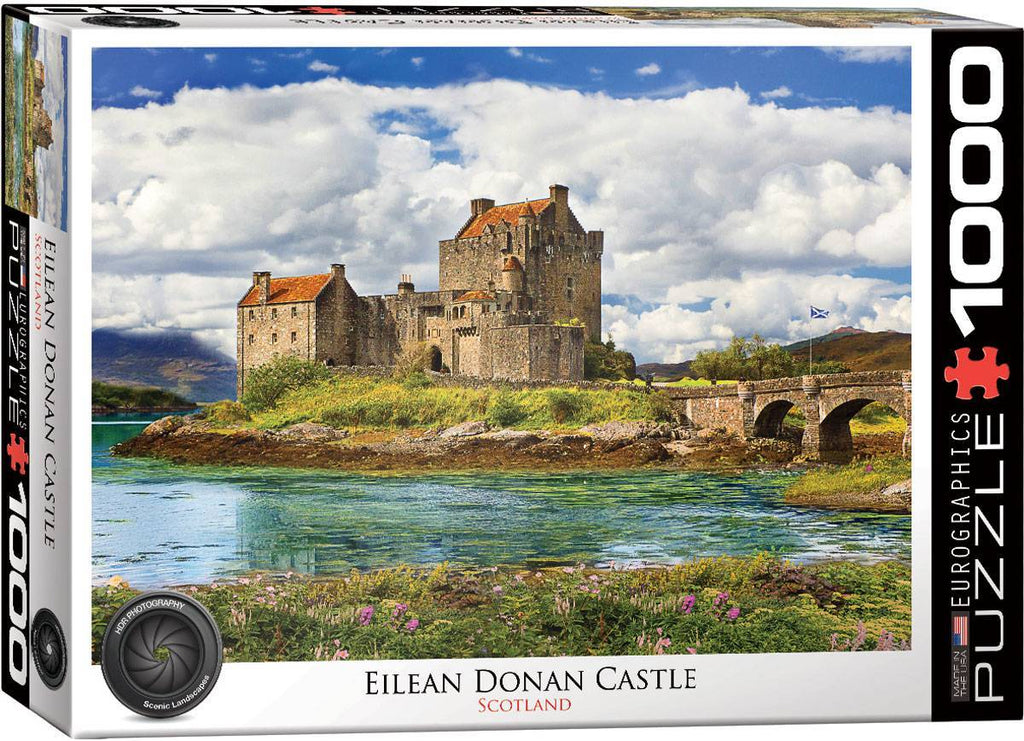 Dėlionė Eilean Donan pilis - Škotija 1000d.