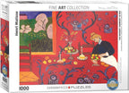 Dėlionė The Dessert - Harmony in Red. Henri Matisse 1000