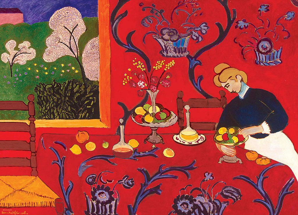 Dėlionė The Dessert - Harmony in Red. Henri Matisse 1000