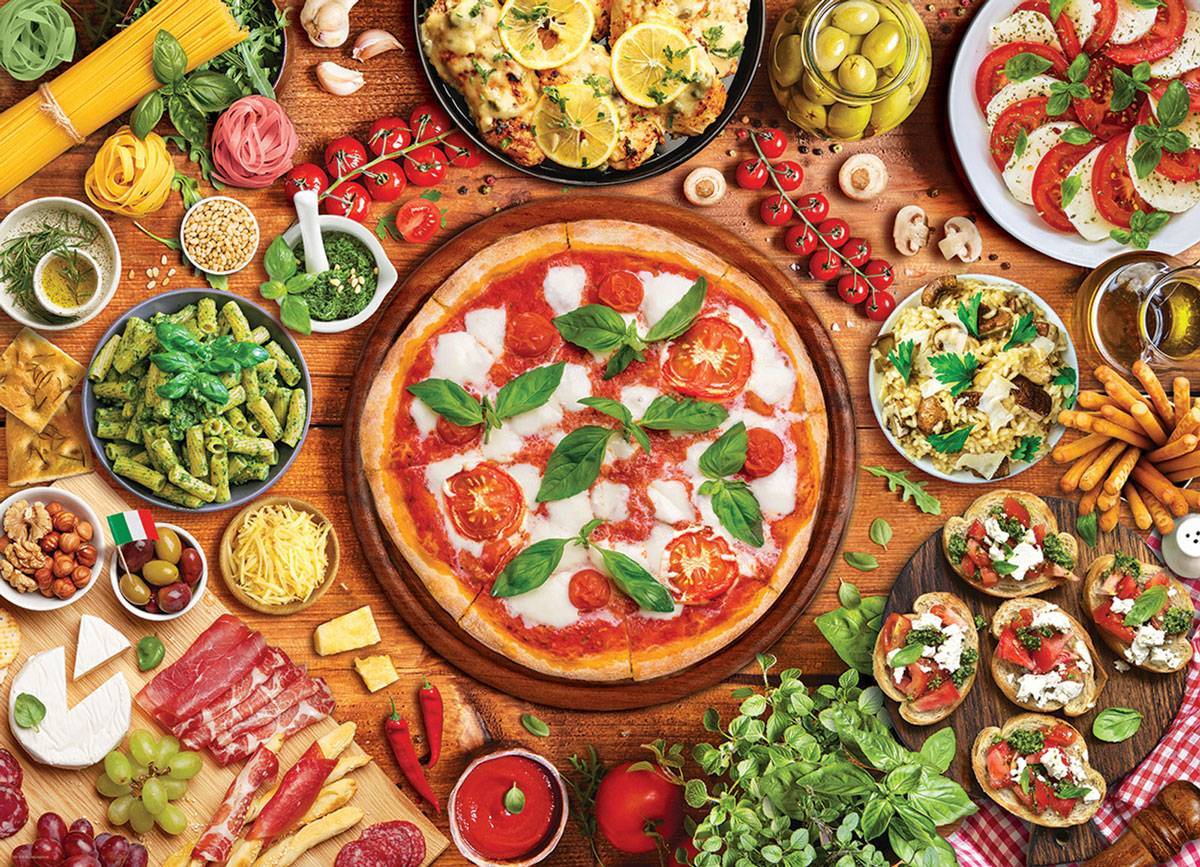 Dėlionė "Itališkas stalas" 1000d.
