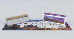 Panoraminė dėlionė "Bruklino tiltas Niujorke" 1000d.