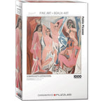 Dėlionė Avinjono damos (The Young Ladies of Avignon arba Les Demoiselles d'Avignon), Pablo Ruiz Picasso 1000