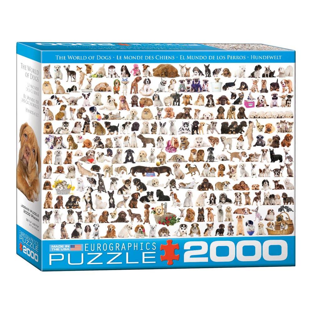 Dėlionė Šunų pasaulis 2000d.