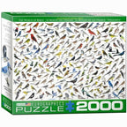 Dėlionė Pasaulio paukščiai. D. Sibley 2000