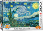 3D dėlionė Žvaigždėta naktis Van Gogas 300