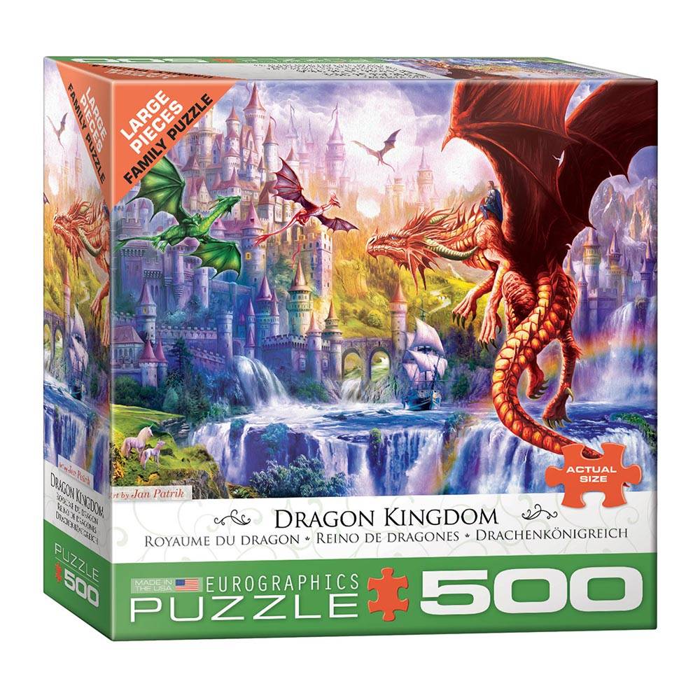 Dėlionė Drakonų karalystė 500d.