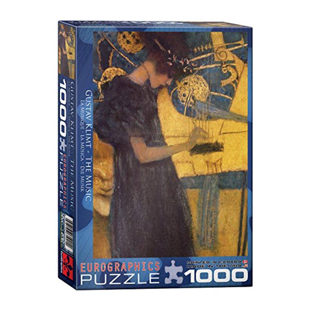 Dėlionė Muzika. Gustav Klimt 1000 detalių