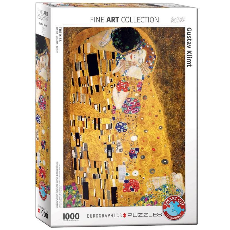 Dėlionė Bučinys. Gustav Klimt 1000