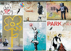 Dėlionė Gatvės menas. Banksy 1000 detalių