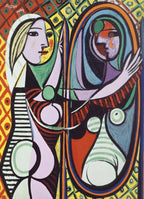 Dėlionė Mergina prieš veidrodį. Pablo Picaso 1000 detalės