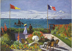 Dėlionė Sodas prie Šv. Adresso (Garden at Sainte-Adresse). Claude Monet 1000