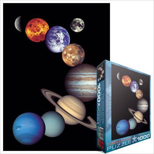 NASA - Saulės sistema 1000d.