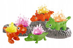 click4TOYS STEM Dinosaur Crystal kristalų auginimas ant dinozaurų, 4 vnt.