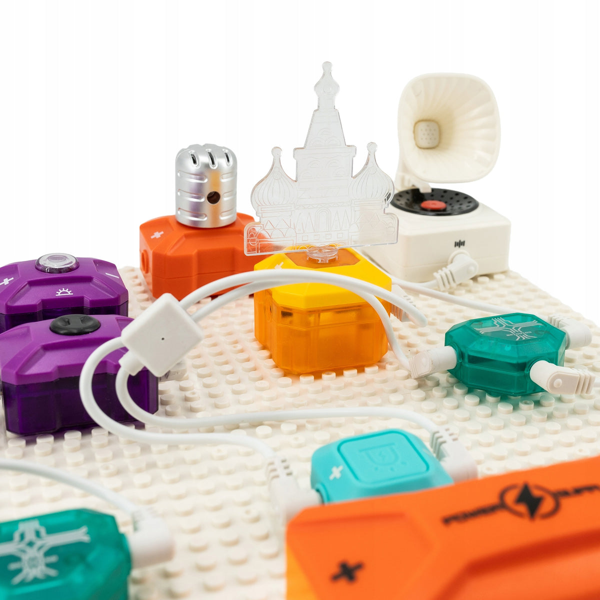 click4TOYS SCIENCE CIRCUIT BLOCK elektronikos konstruktorius, 450+ eksperimentų