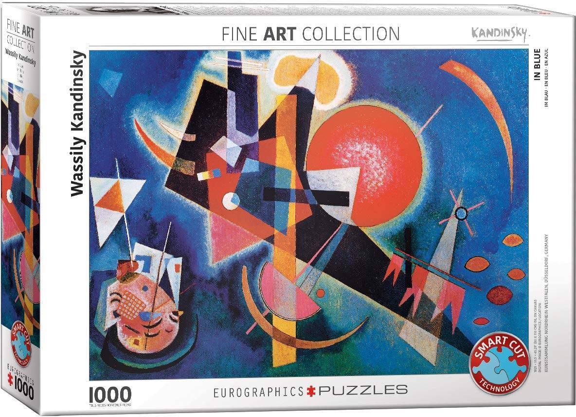 Dėlionė "Mėlynai" Wassily Kandinsky