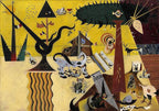 Dėlionė Žemės dirbimo laukai Joan Miro 1000d.