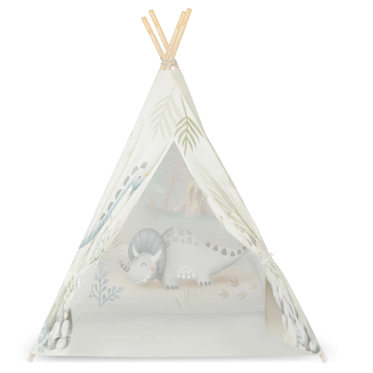 Vaikiška tipi palapinė Nukido – su dinozaurais