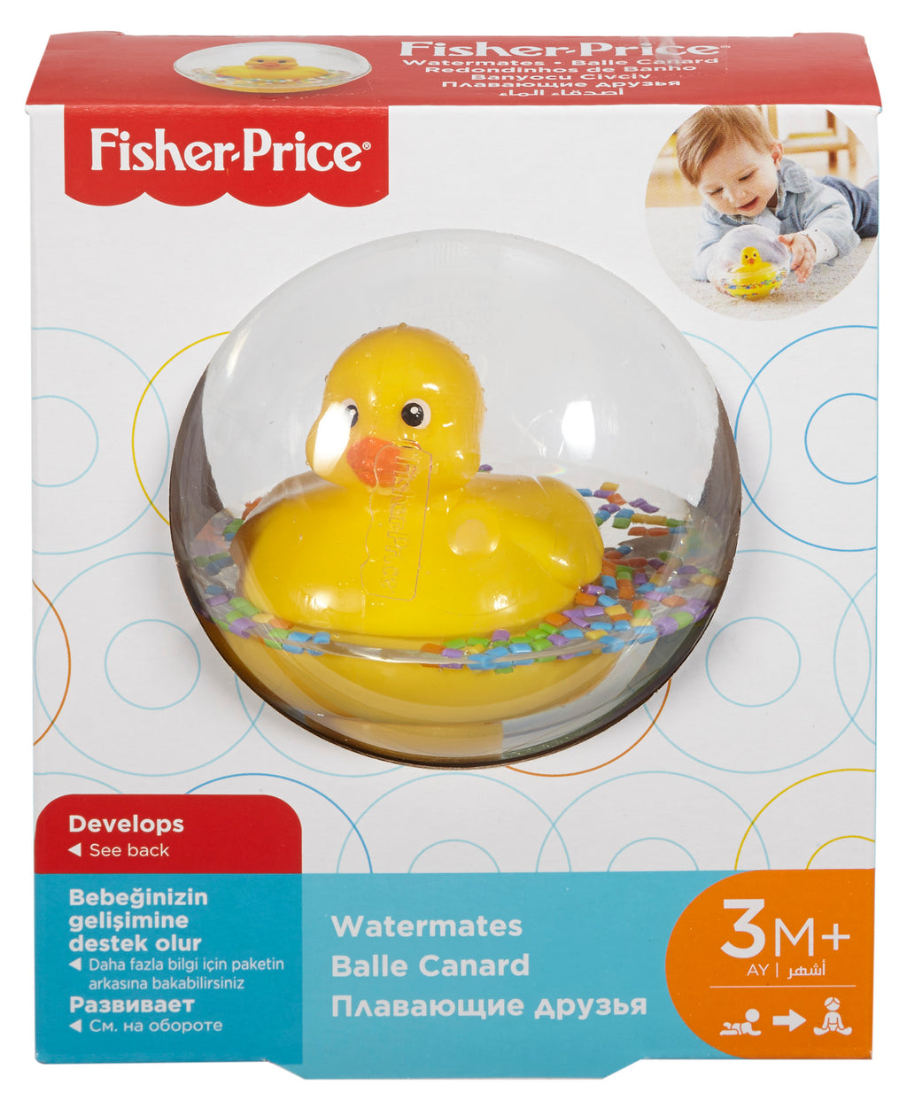 FISHER-PRICE ančiukas burbule (75676)