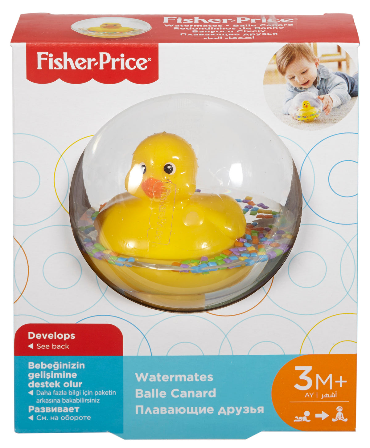 FISHER-PRICE ančiukas burbule (75676)