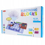 ELECTRONIC BLOCKS No.108 elektronikos laboratorija su LED efektais