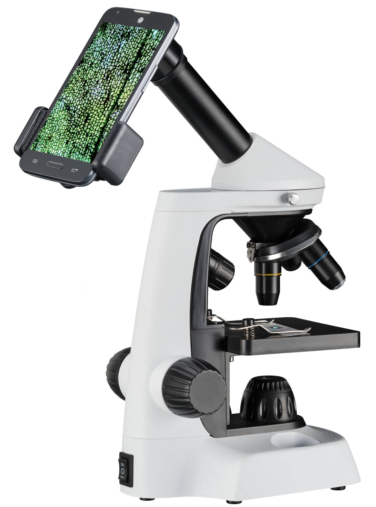 Mikroskopas Junior 40x-640 su priedais