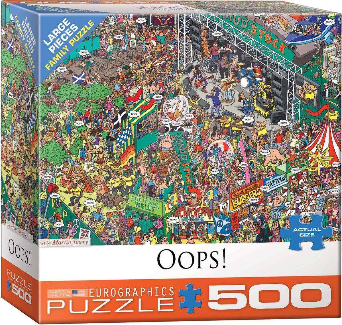 Dėlionė 'Oops! by Marin Berry'' 500d.