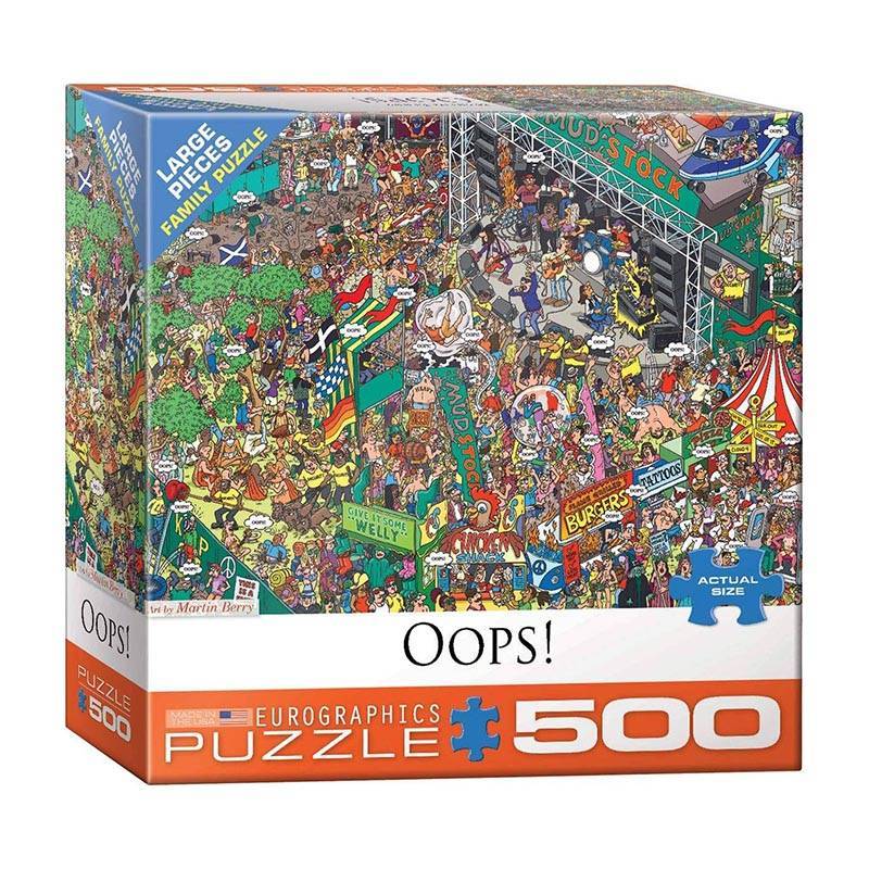 Dėlionė 'Oops! by Marin Berry'' 500d.