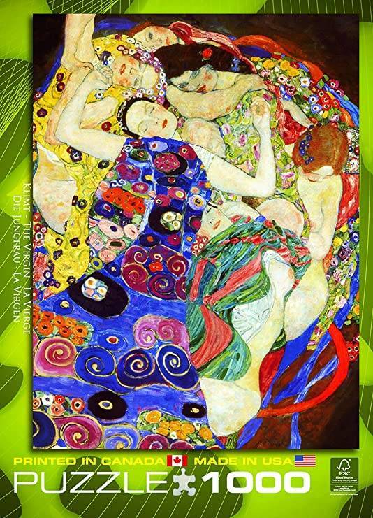Dėlionė Mergelės Gustave Klimt 1000