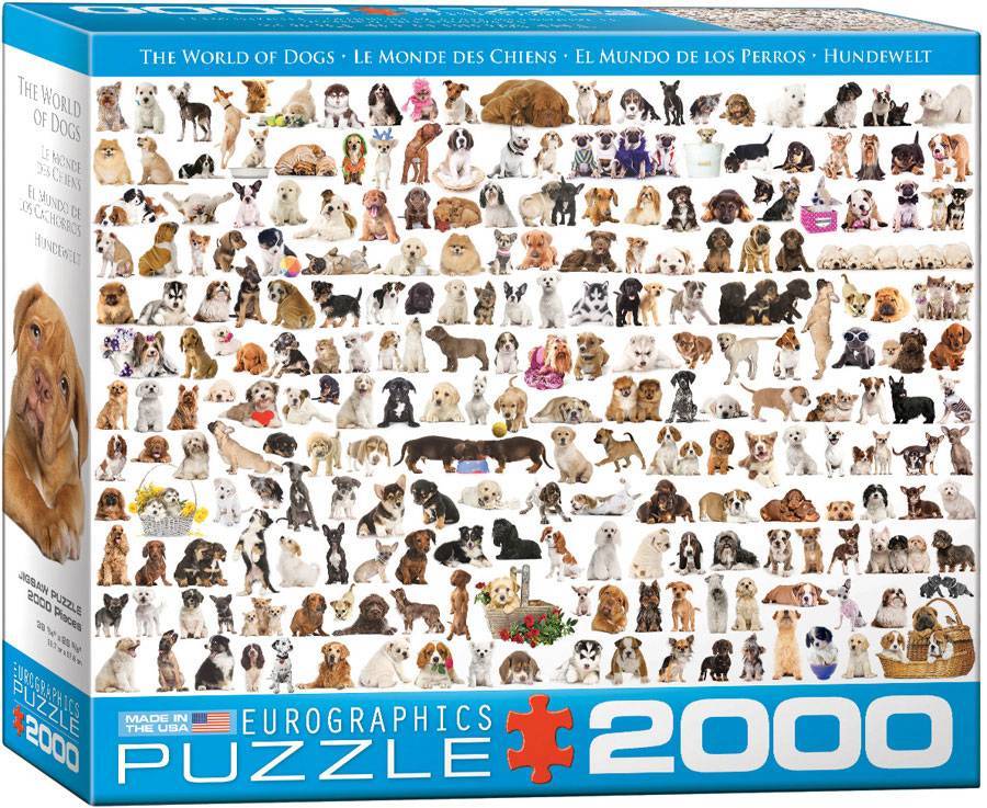 Dėlionė Šunų pasaulis 2000d.