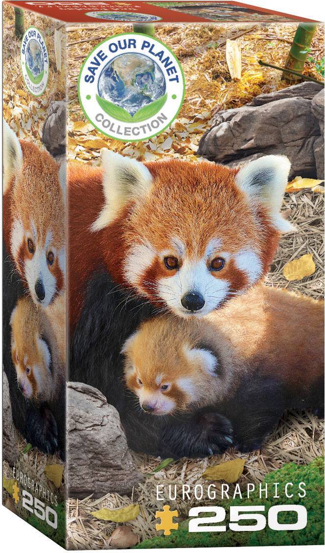 Dėlionė Saugokime planetą Raudonoji panda 250 detalių