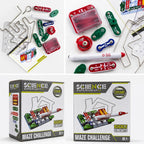 SCIENCE EXPERIMENT MAZE CHALLENGE elektros grandinė ir labirinto žaidimas