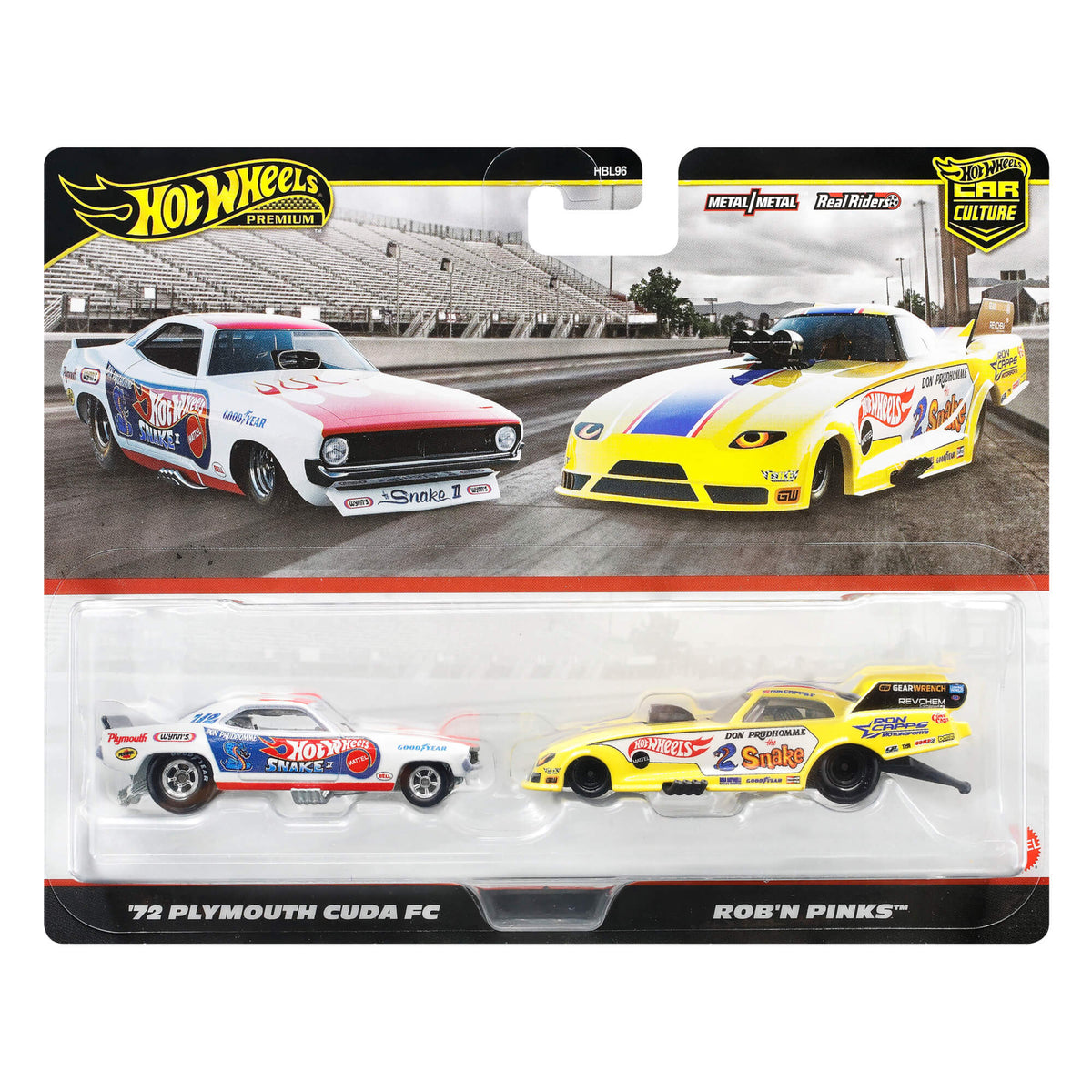HOT WHEELS PREMIUM dviejų automodeliukų rinkinys – Car Culture (HBL96)
